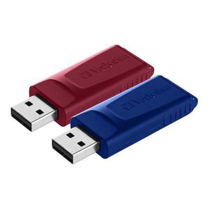 Pendrive Verbatim Store 'n' Go Slider 32GB USB 2.0 (2-pack) - 2878041037