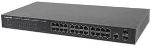 Switch zarzdzalny Intellinet 24x 10/100/1000 Mbps + 2x SFP - 2878608237