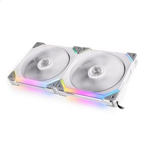 Wentylator Lian Li UNI FAN SL140 RGB PWM 140mm biay Double Pack incl. controller - 2878275289