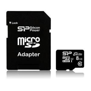Karta pamici MicroSDHC Silicon Power Elite UHS-1 8GB CL10 + adapter - 2878275679