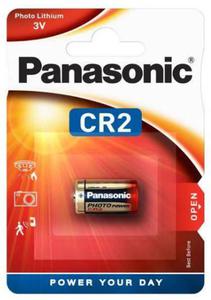 Bateria CR2 1BL PANASONIC Lithium Power 3V 850mAh (1 szt.) - 2877852438
