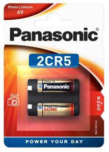 Bateria 2CR5 / 245 / DL245 1BL PANASONIC 6V (1 szt.) - 2876642326