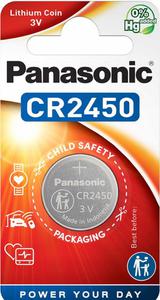 Bateria CR2450 1BL PANASONIC 3V 620mAh (1 szt.) - 2876642333