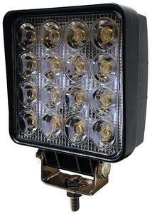 LAMPA ROBOCZA 16 LED HALOGEN SZPERACZ 48W 12V 24V - 2860717636