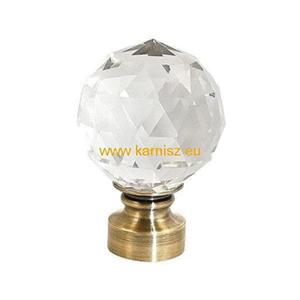 Kocwka CRYSTAL KULA do karniszy Gral 19 (para) - 2842138626