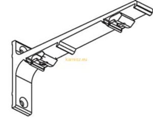 Uchwyt cienny Podwjny Aluminiowy Smart Klick - 2861359928