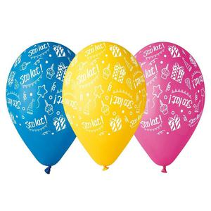 Balon Premium "Sto Lat", kol. 12"/5szt - 2860731798