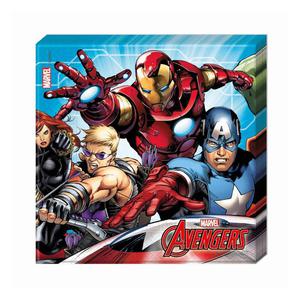 Serwetki papierowe Mighty Avengers", rozm.33x33cm, - 2860732820