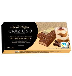 MaitreTruffout Grazioso Czekoladki z Nadzieniem Tiramisu 100 g - 2877075230