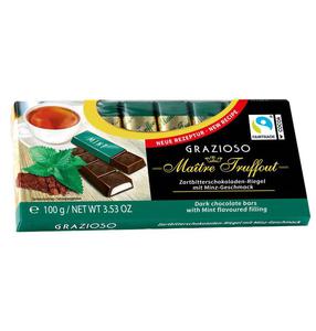 MaitreTruffout Grazioso Czekoladki z Nadzieniem Mitowym 100 g - 2877983018