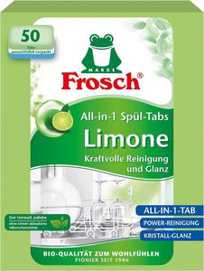 Frosch Alles in 1 Limonen Tabletki do Zmywarki 50 szt. - 2877659017