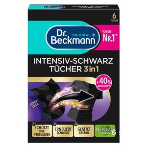 Dr. Beckmann Intensiv-Schwarz 2in1 Intensywna Czer 6 szt. - 2877322464