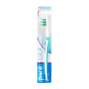 Oral-B Toothbrush 1 2 3 Classic Care Medium Szczoteczka do Zbw - 2877075462