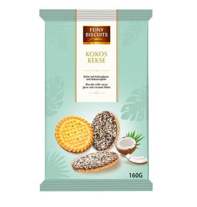 Feiny Biscuits Kokos Kekse 160 g - 2878330428