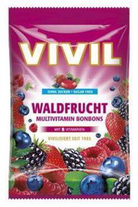 Vivil Waldfrucht Cukierki bez Cukru 120 g - 2877075814