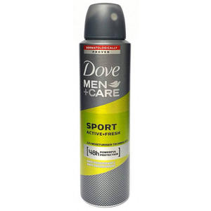 Dove Men Sport Active+Fresh Antitranspirant Spray 150 ml - 2877076018