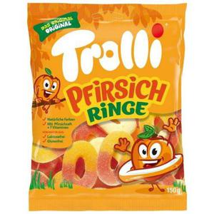 Trolli Pfirsich Ringe elki 150 g - 2877076065