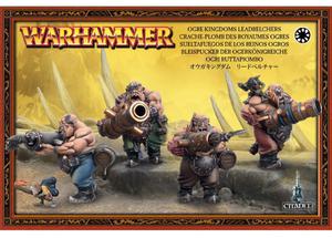 Warhammer - Ogre Kingdoms figurki Leadbelchers - 2823341299