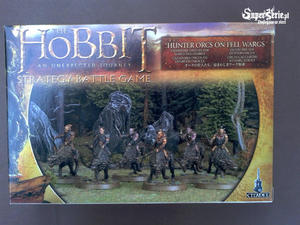 The Hobbit - Figurki Hunter Orcs on Fell Wargs - 2823341472