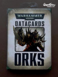 Datacards - Orks - karty Karty do gry Warhammer 40.000 dla frakcji ORKS - 2823341881