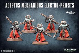 Figurki Adeptus Mechanicus Fulgurite Electro-Priests - 2823342266