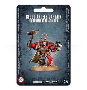 Figurka Blood Angels Captain - Terminator armour - 2823342696