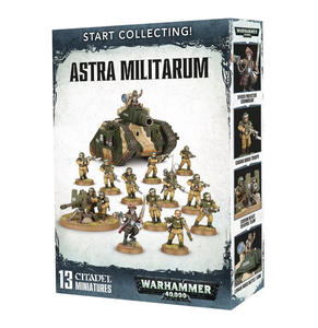 Start Collecting! Astra Militarum - figurki zestaw startowy Start Collecting! Astra Militarum - 2823342738