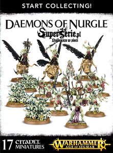 Start Collecting! Daemons of Nurgle - Figurki zestaw startowy - 2823342747