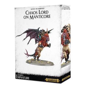 Slave to Darkness: figurka Chaos Lord On Manticore - 2868679370