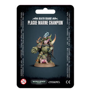 Figurka Death Guard Plague Marine Champion - 2859678395