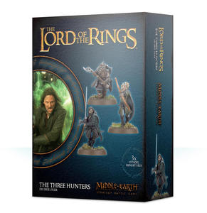 Lord of The Rings: figurki The Three Hunters Lord of The Rings: figurki The Three Hunters - Middle Earth Strategy Battle Game - 2859678680