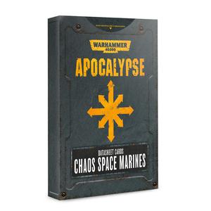 Warhammer 40,000: Apocalypse Datasheets: Chaos Space Marines (ENG) Warhammer 40,000: Apocalypse Datasheets: Chaos Space Marines (ENG) - 2859678692