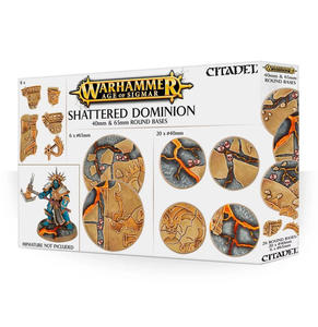 Shattered Dominion 40 & 65mm Round Bases Shattered Dominion 40 & 65mm Round Bases - 2868679418