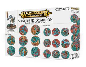 Shattered Dominion 25 & 32mm Round Bases Shattered Dominion 25 & 32mm Round Bases - 2868679419