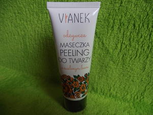 Vianek pomaraczowy - Odywcza maseczka-peeling do twarzy - 2862350803