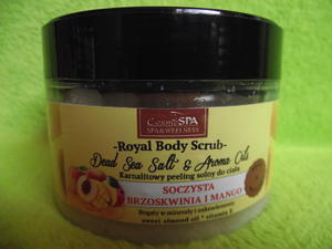 CosmoSPA- karnalitowy peeling do ciaa z olejami soczysta brzoskwinia i mango, 350 g - 2862350897