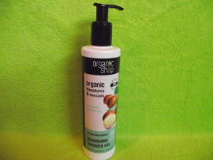 Organic Shop- Organiczny el pod prysznic Kenijska Makadamia - 2862350935