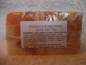 CosmoSPA- Mydo Glicerynowe TUTTI-FRUTTI 100g