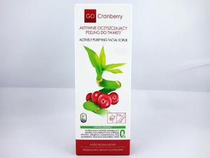 NOVA Kosmetyki- Aktywnie oczyszczajcy peeling do twarzy GoCranberry 75 ml - 2862351219