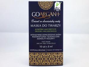 NOVA Kosmetyki- Maska do twarzy - Komórki Macierzyste drzewa arganowego GoArgan+ - 10 x 8 ml