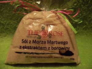 The Rose- Sól z Morza Martwego z ekstraktem z Borowiny 200g