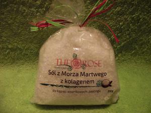 The Rose- Sól z Morza Martwego z kolagenem 200g