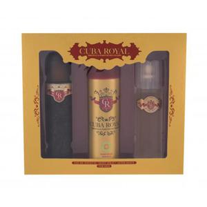 Cuba Royal zestaw Edt 100 ml + Dezodorant 200 ml + Woda po goleniu 100 ml dla mczyzn - 2877029724