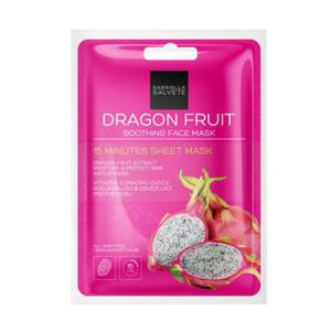 Gabriella Salvete 15 Minutes Sheet Mask maseczka do twarzy 1 szt dla kobiet Dragon Fruit - 2874029180