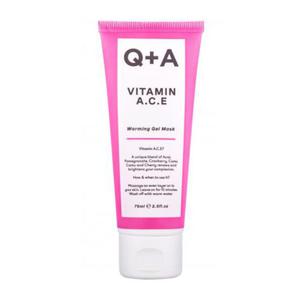 Q+A Vitamin A.C.E Warming Gel Mask maseczka do twarzy 75 ml dla kobiet - 2876555901