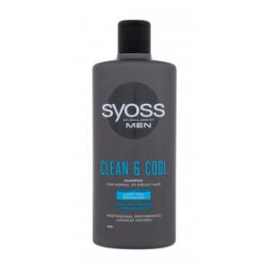 Syoss Men Clean & Cool szampon do wosw 440 ml dla mczyzn - 2875579519