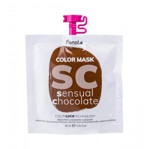 Fanola Color Mask farba do wosw 30 ml dla kobiet Sensual Chocolate - 2877030253