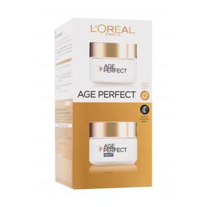 L'Oral Paris Age Perfect zestaw Krem do twarzy na dzie 50 ml + krem do twarzy na noc 50 ml dla kobiet - 2877272058