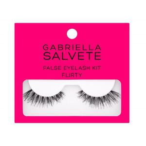 Gabriella Salvete False Eyelash Kit Flirty sztuczne rzsy Sztuczne rzsy 1 para + Klej do rzs 1 g dla kobiet - 2876145238