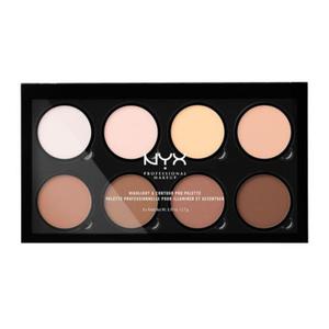 NYX Professional Makeup Highlight & Contour PRO paletka do konturowania 21,6 g dla kobiet Nude - 2876556143